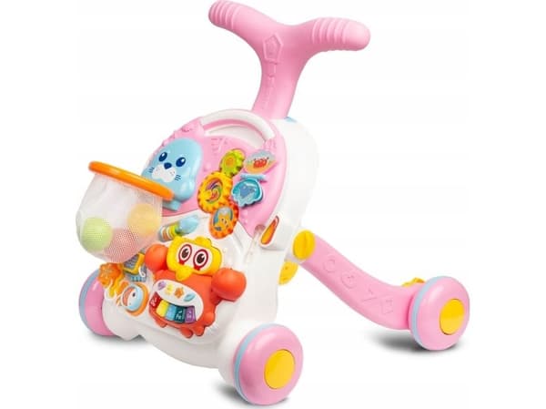 Leksak PUSHABLE-TABLE 2-i-1 SPARK PINK