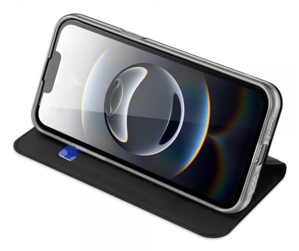 nevox 2495, Folio, Apple, iPhone 16e, 15,5 cm (6.1"), Svart