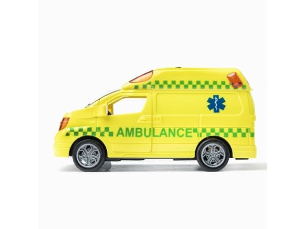 Ambulanse 12,5 cm m/ lys og lyd
