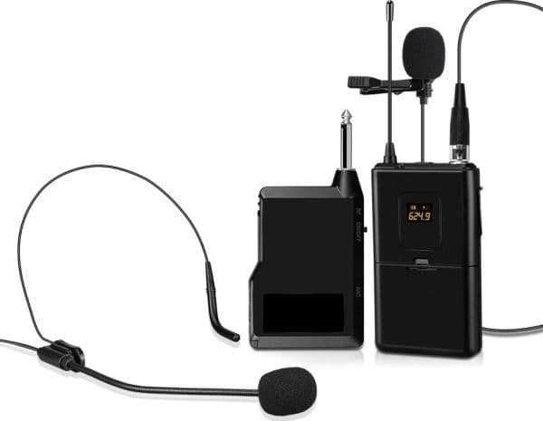 Mozos UHF trådlös mikrofon (MIC-UHF-SET)