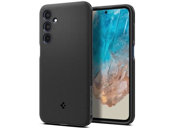 Spigen Essential SandBlast Case for Samsung Galaxy M35 5G - Black