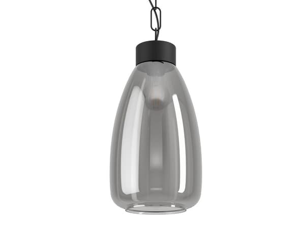 EGLO BRICKFIELD pendellampe E27 Ø200 svart