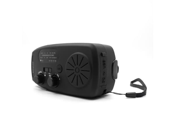 Sinox kompakti hätäradio, musta