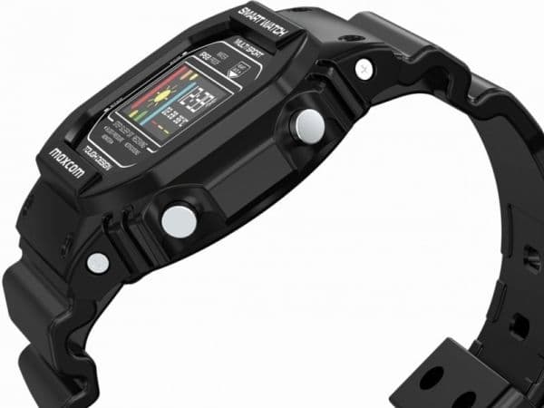 Maxcom FW22 urheilukello musta (MAXCOMFW22BLACK)
