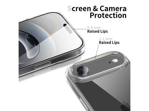 Tech-Protect FlexAir hybriddeksel for iPhone 17 Air - klar