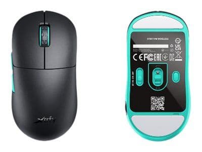 CHERRY XTRFY M8, Molempikätinen, Optinen, RF Wireless + USB Type-C, 26000 DPI, Musta