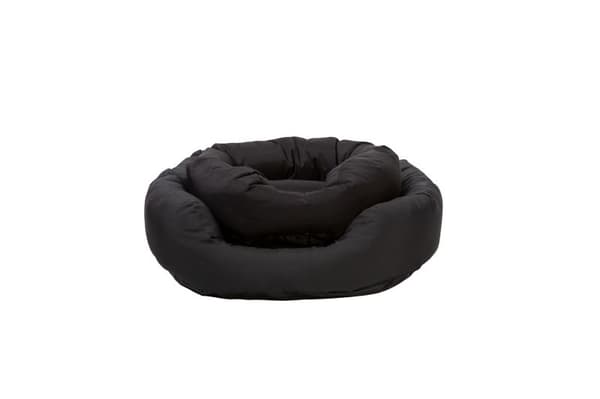 Paw Love - Hundeseng - Oval - Small - 60x50cm - Sort
