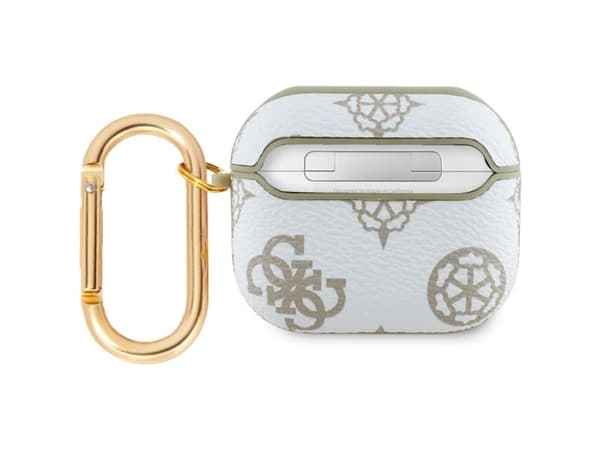 Guess GUA3PG4GPH AirPods 3-deksel hvit/hvit 4G Hook