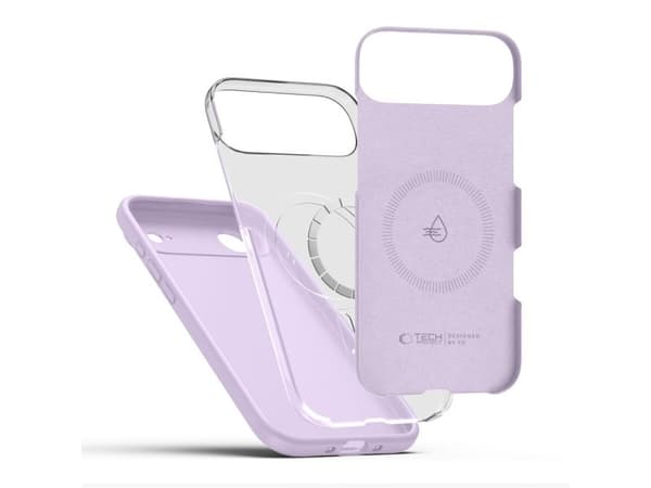 Tech-Protect silikon MagSafe-deksel til iPhone 17 Air - lilla