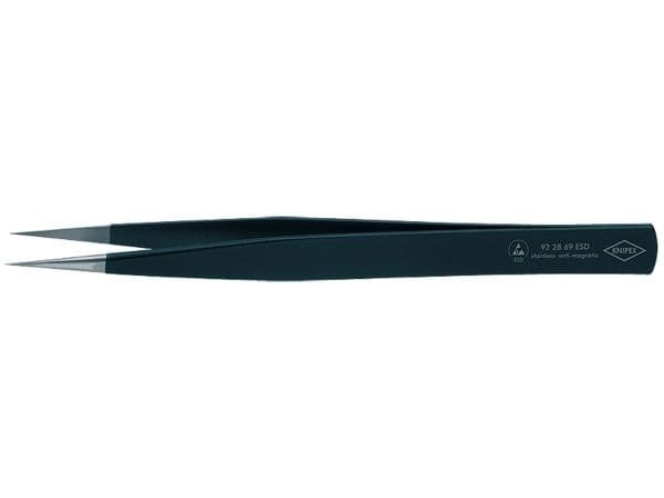 Knipex KP-922869ESD, Kromnikkelstål, Sort, Rustfritt stål, Bøyd, 1 stykker