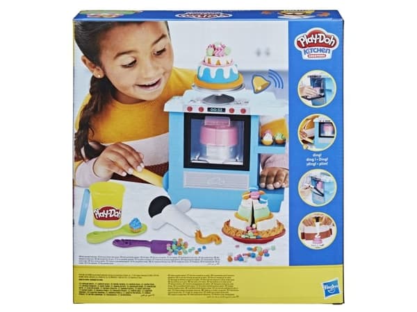 Play-Doh Kitchen Creations Rising Cake Oven ‑leikkisetti