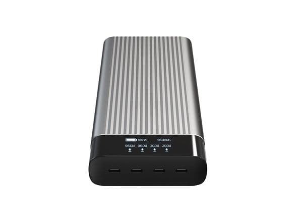 TARGUS HyperJuice 245W USB-C 100Wh batteripack med OLED-display