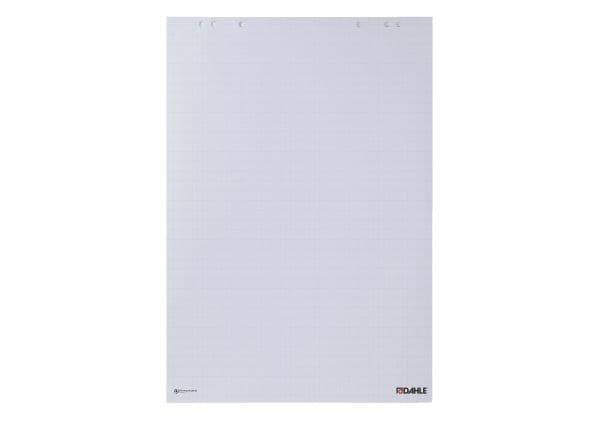 Dahle 95037-20978, Blädderblocksblock, Vit, Olinjerat, 80 g/m², 20 sidor, 680 mm