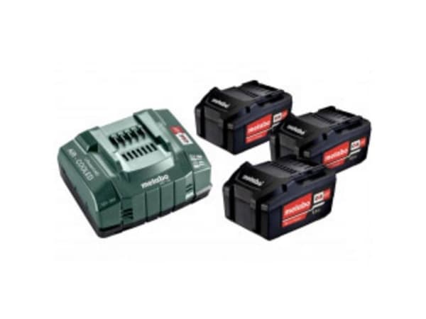 METABO BATTERY PACK 3x5.2Ah + ASC CHARGER 30-36 V