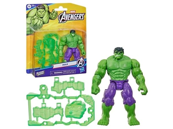 Avengers-figur med gir 11 cm - Hulk