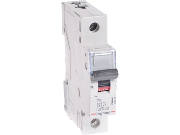Legrand TX3, Dvärgbrytare, Typ B, IP20, 240 - 415 V
