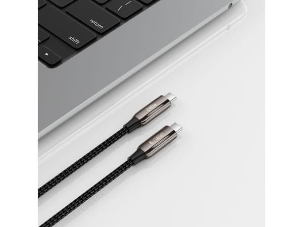 Tech-Protect USB-C til USB-C kabel 1 m - svart (5906302370603)