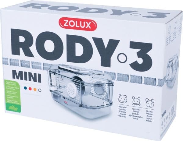 ZOLUX CAGE RODY3 MINI färg vit