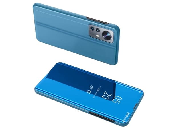 Clear View-etui til Xiaomi 12 Lite blue flipdeksel