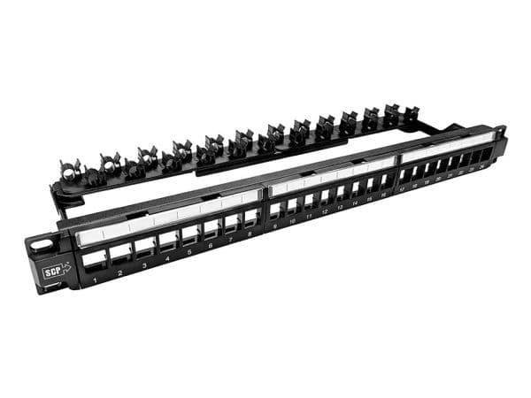 SCP 324UM, Rackmontering, 1U, Sort, 1 stykker