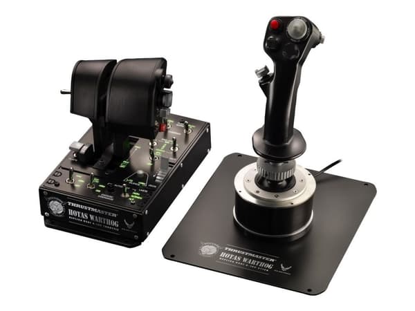 Thrustmaster HOTAS Warthog - Joystick och spjäll - kabelansluten - för PC