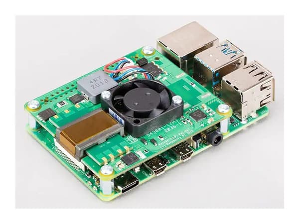 Raspberry Pi PoE+ HAT - Tilleggskort