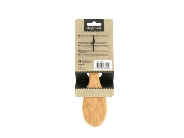 DOGMAN Børste lange pigger Bambus S 19,5cm