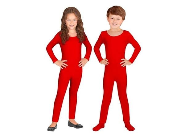 Rødt bodysuit