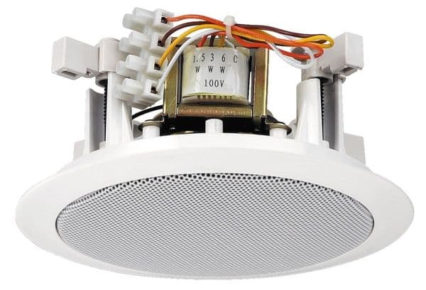 Monacor EDL-24, 100 - 14000 Hz, Hvit