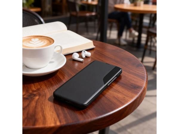 Tech-Protect Smart View-deksel for Samsung Galaxy A57 5G - svart