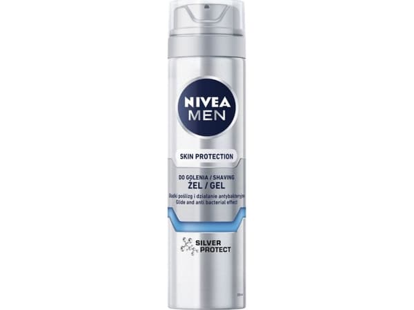 NIVEA MEN SILVER shaving gel 81358 &amp