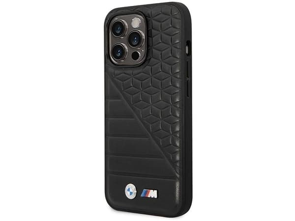 BMW Bi Pattern-deksel for iPhone 14 Pro 6.1" - Svart