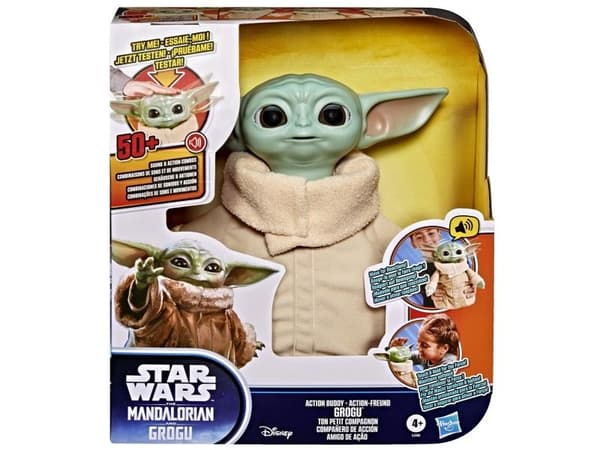 STAR WARS interaktiv leksak Adventure Buddy Grogu, 25 cm