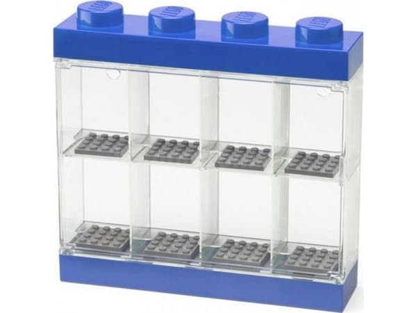 LEGO minifigurer blå, oppbevaringsboks