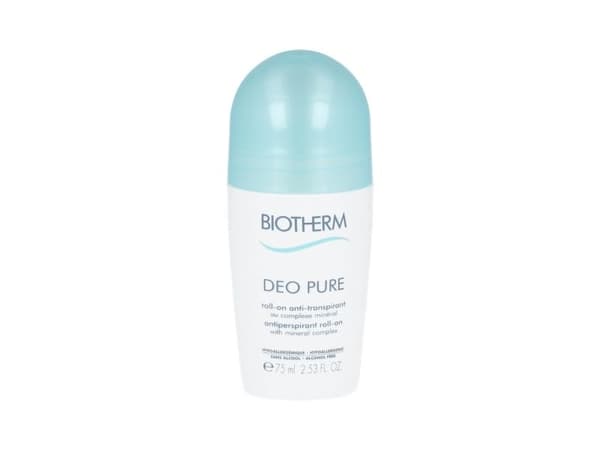 Biotherm Deo Pure Rollon 75ml Antiperspirant With Triactive Mineral Complex
