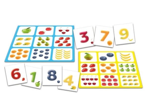 Tactic Frukt og tall Lotto