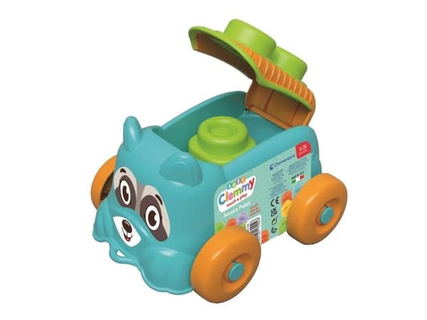 Soft Clemmy Activity Raccoon Bucket