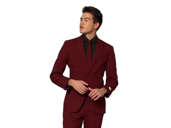 Vinrødt jakkesæt OppoSuits