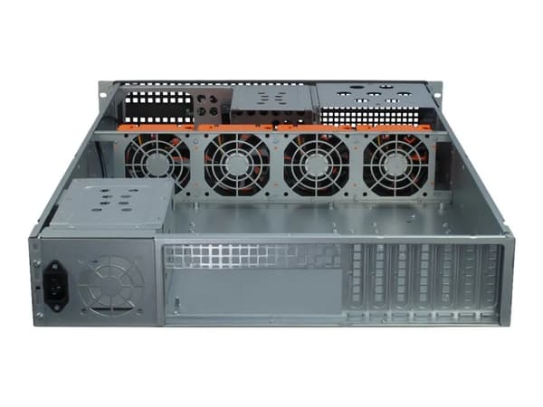 Inter-Tech IPC 2U-2129N - Rackmonterbar 2U - SSI EEB - ingen strømforsyning - USB