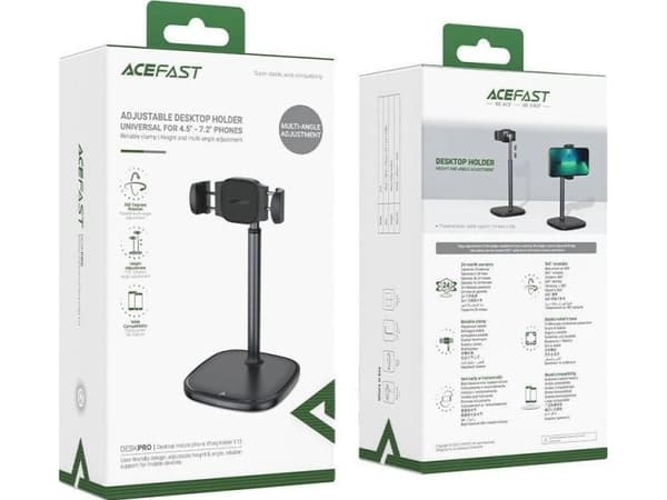 Acefast telefonhållare/stativ E12 (svart)