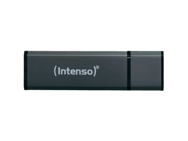 Intenso Alu Line - USB flash-enhet - 4 GB - USB 2.0 - antracit