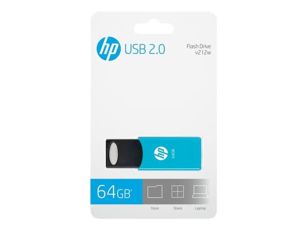 HP v212b - USB flash-enhet - 64 GB - USB 2.0
