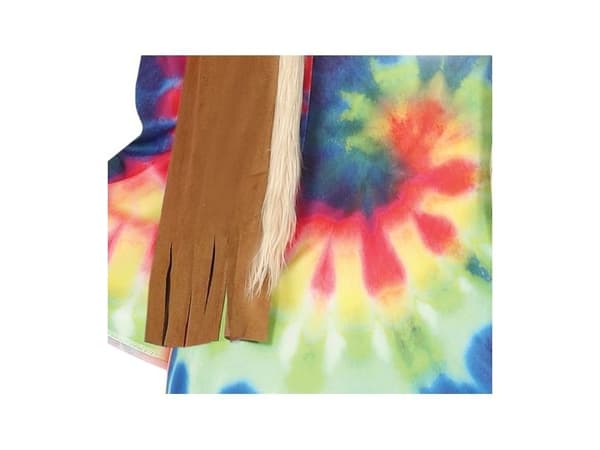 Tie dye hippiekjole