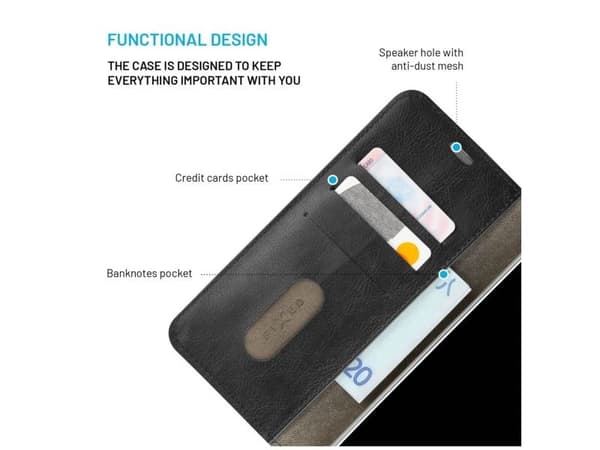 FIXED Opus, Folio, realme, Note 70T, 17,1 cm (6.74"), Svart