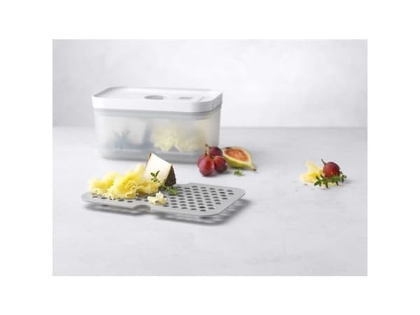 ZWILLING Fresh & Save Droppbricka Grå för Plastbehållare M/L, 2-pack