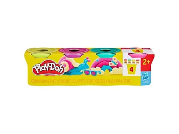 Play-Doh 4-pack 340 g - Vibrant