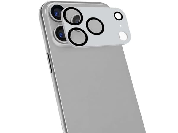 CameraPro Skydd för kameralins iPhone 18 Pro/17 Pro Silver