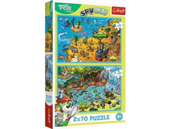 Trefl 34445, 70 stykker, Tegneserier, 4 år