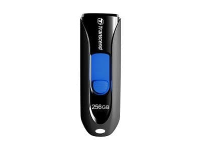 Transcend JetFlash 790 - USB flash-enhet - 256 GB - USB 3.1 Gen 1 - svart