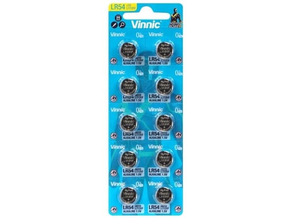 Vinnic LR54 batteri 10 stk.